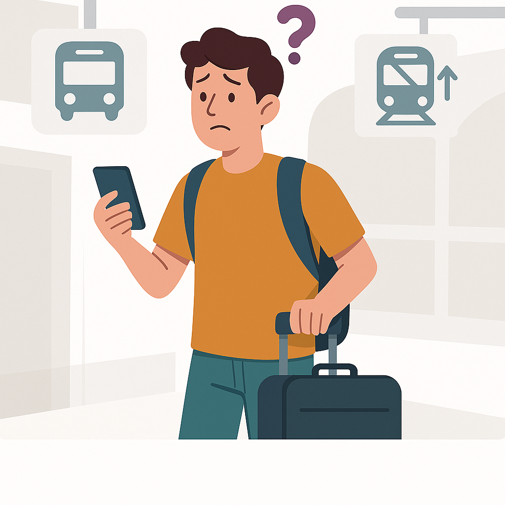 Foreign Traveler illustration