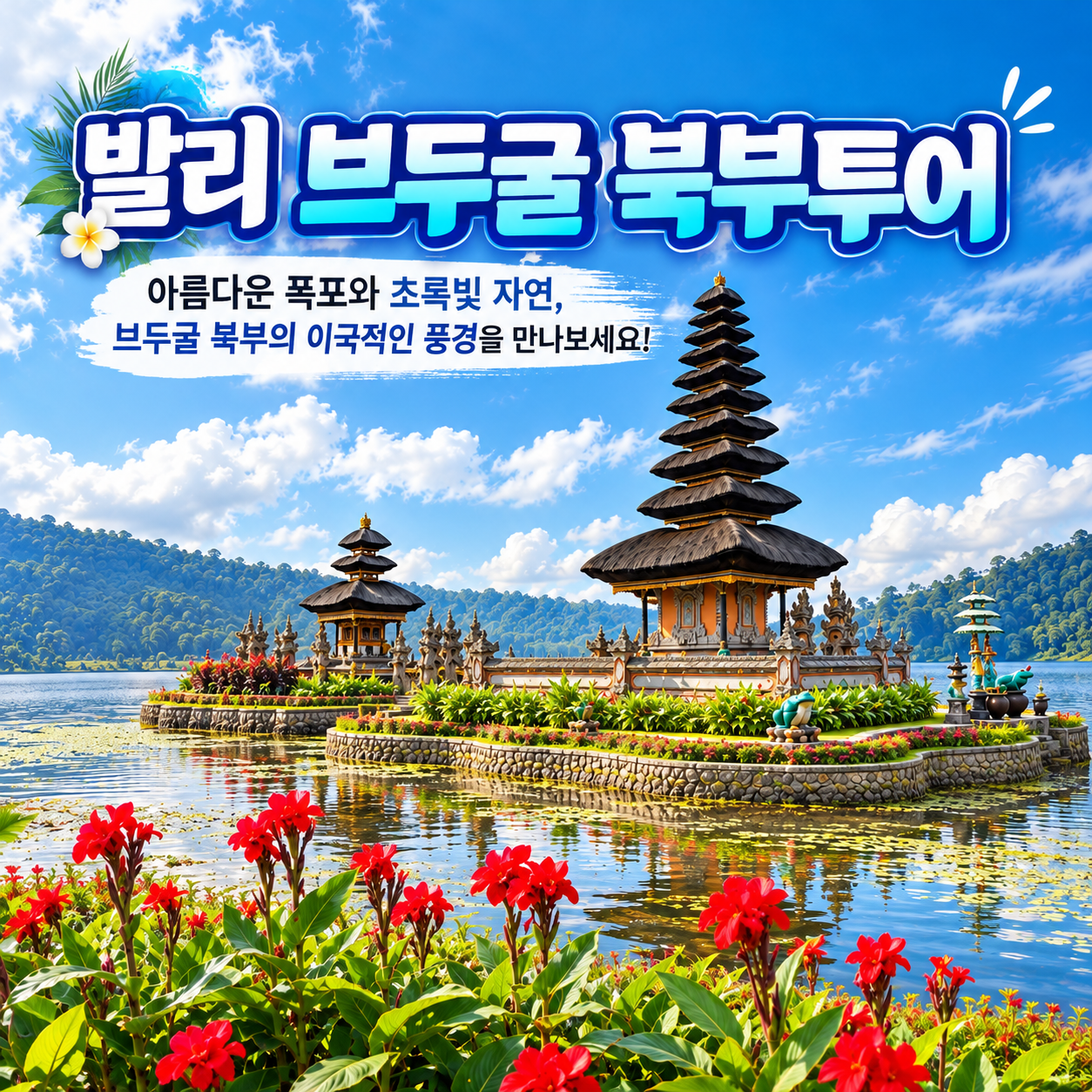 발리 브두굴(베두굴) 북부 데이 투어 한국어 가이드포함 (A/B 코스 선택 가능)