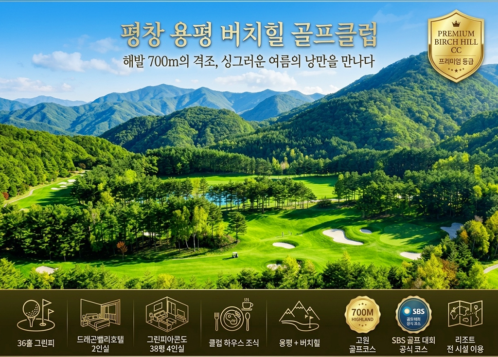 용평버치힐CC 골프장