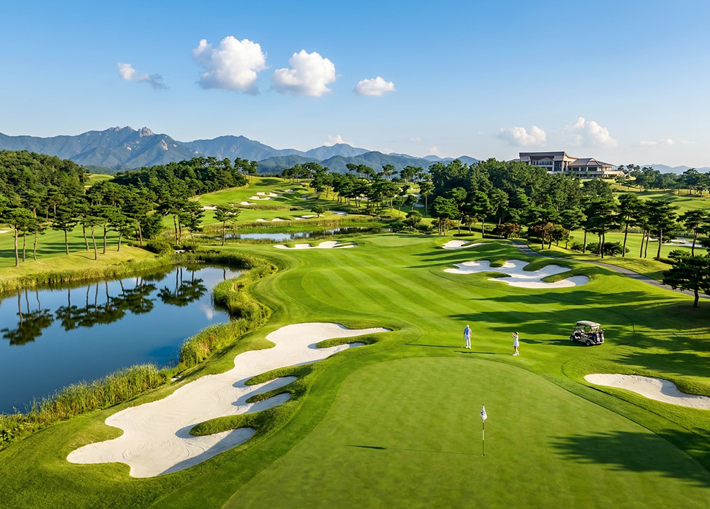 포세븐금강CC 코스