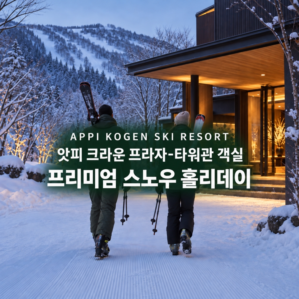 앗피 ANA Crowne Plaza 타워 4일X5일X6일-아오모리공항