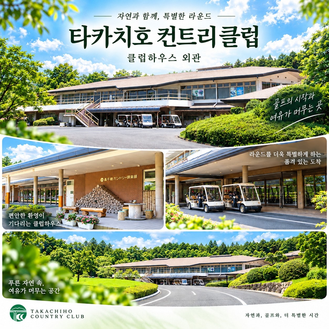 다카치호 컨트리클럽 클럽하우스