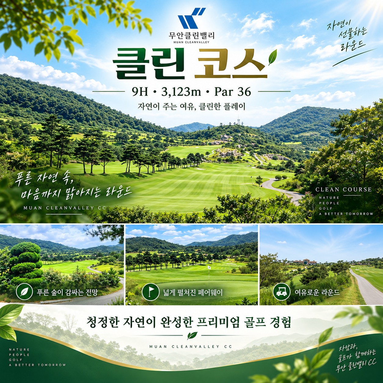무안 클린밸리CC 클린 코스