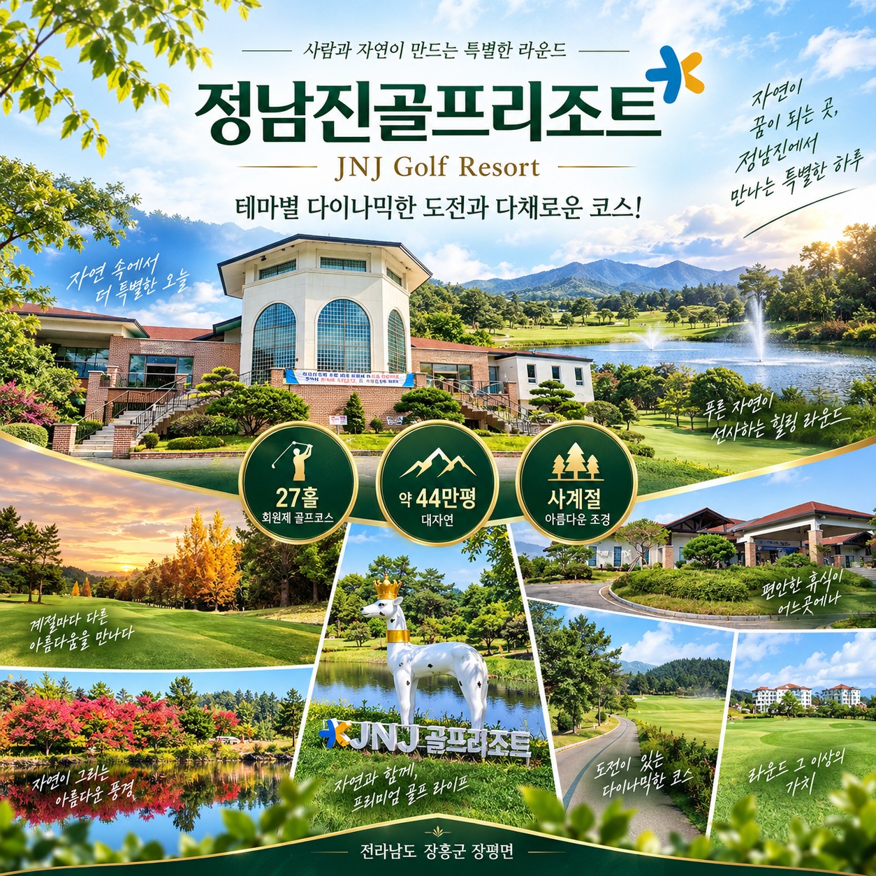 정남진골프리조트 JNJ 27홀