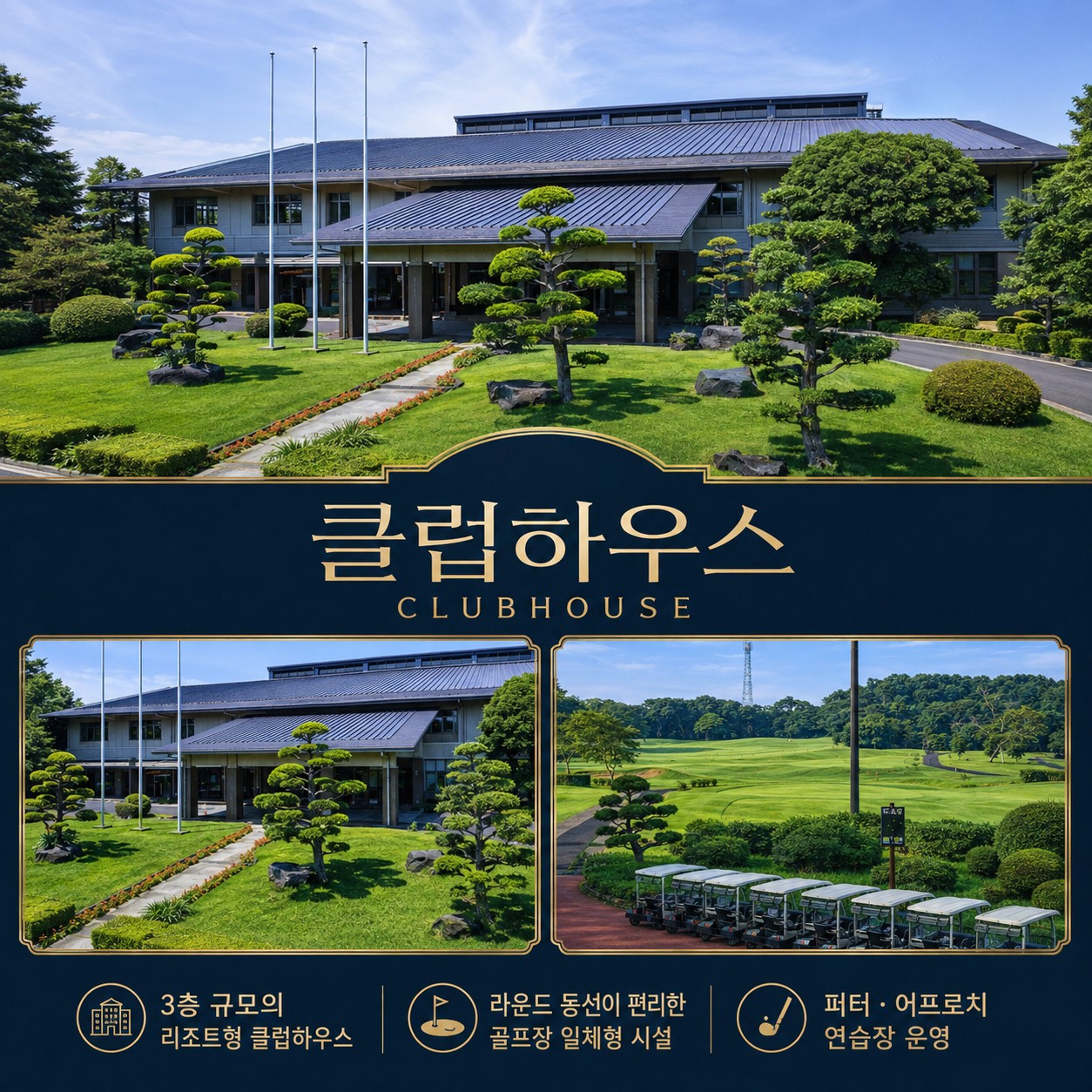 초시 컨트리클럽 클럽하우스