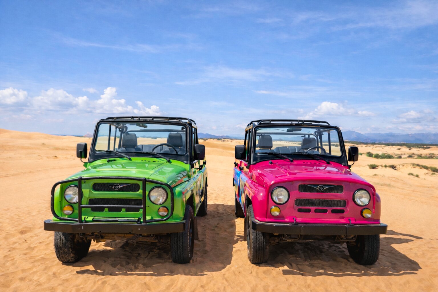 나트랑 판랑 사막 지프 단독 투어 (한국어가이드 양농장) ( Nha Trang Phan Rang Desert Jeep Sheep Farm Private Tour + Korean Guide )