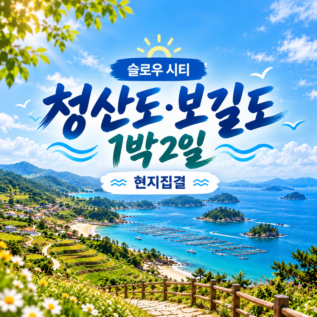 완도·청산도·보길도 슬로시티 섬여행 1박2일 (현지집결)