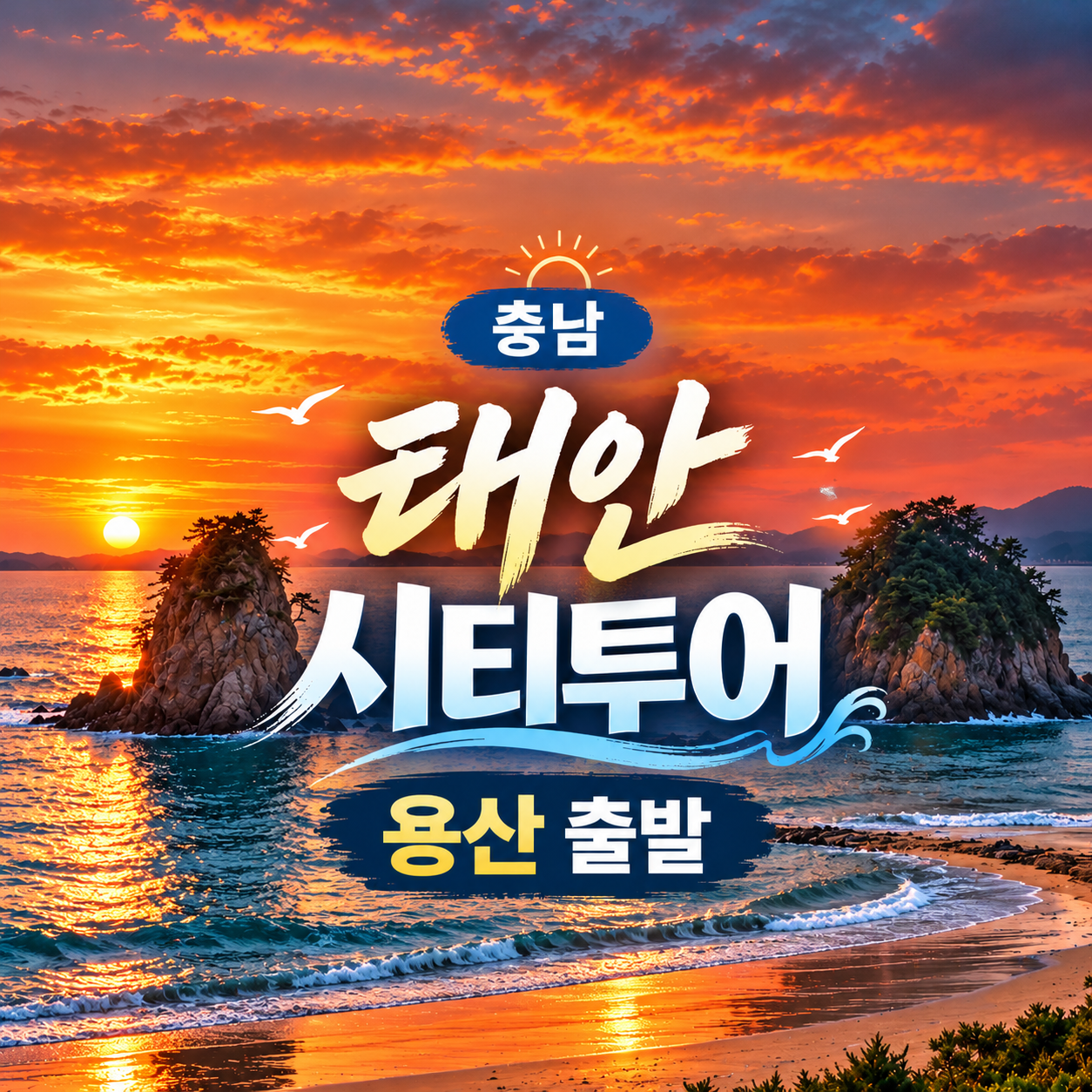 태안 안면도·꽃지해수욕장 무궁화호 당일 기차여행 (용산출발)